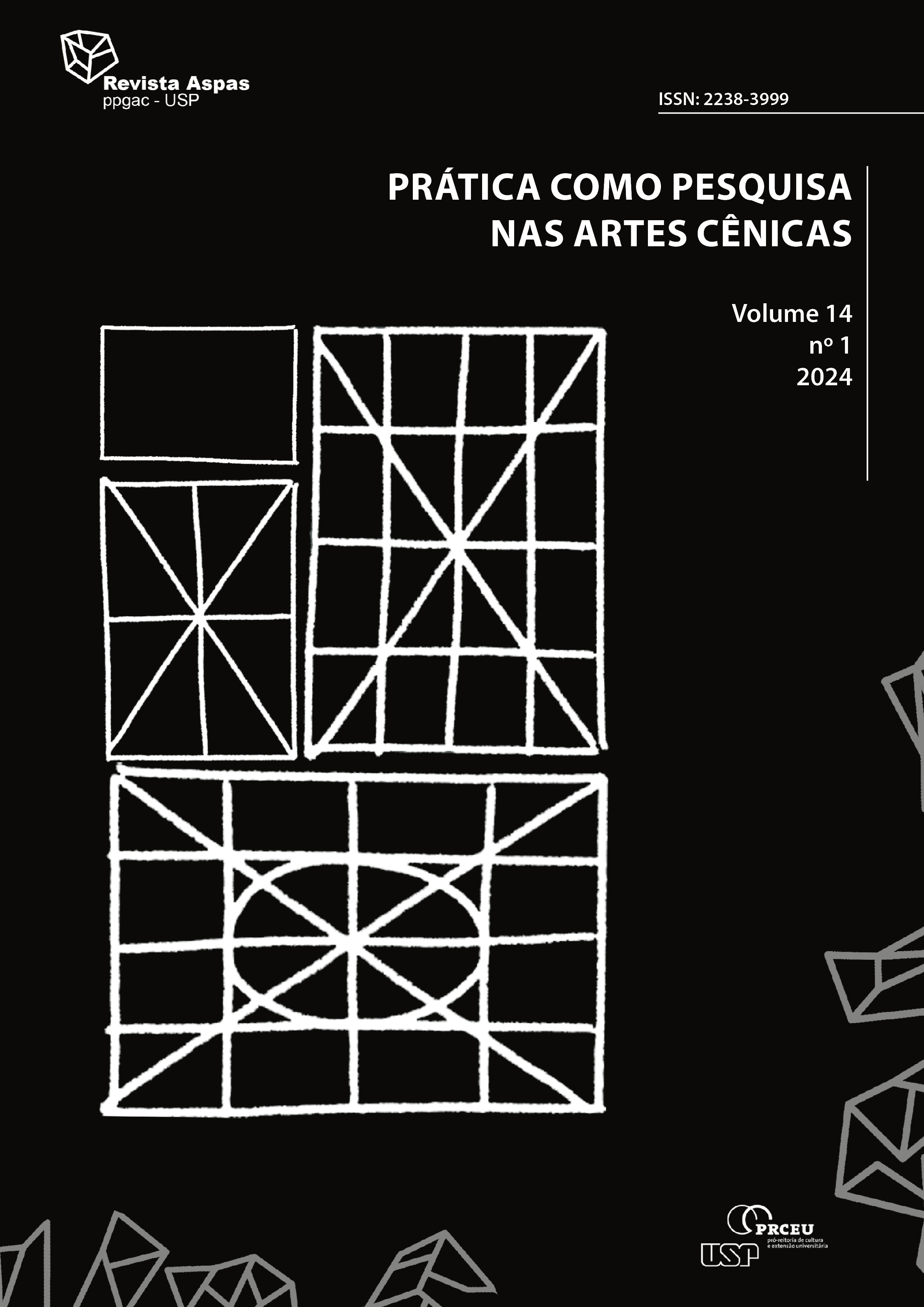 					Visualizar v. 14 n. 1 (2024): Prática como pesquisa nas Artes Cênicas
				