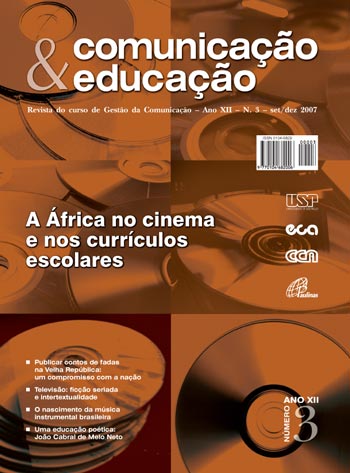 					Ver Vol. 12 Núm. 3 (2007): A África no cinema e nos currículos escolares
				