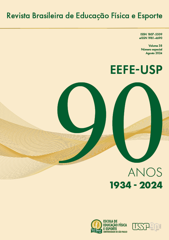 					Visualizar v. 38 n. Especial (2024): Comemorativo aos 90 Anos da Escola de Educação Física e Esporte da Universidade de São Paulo 
				