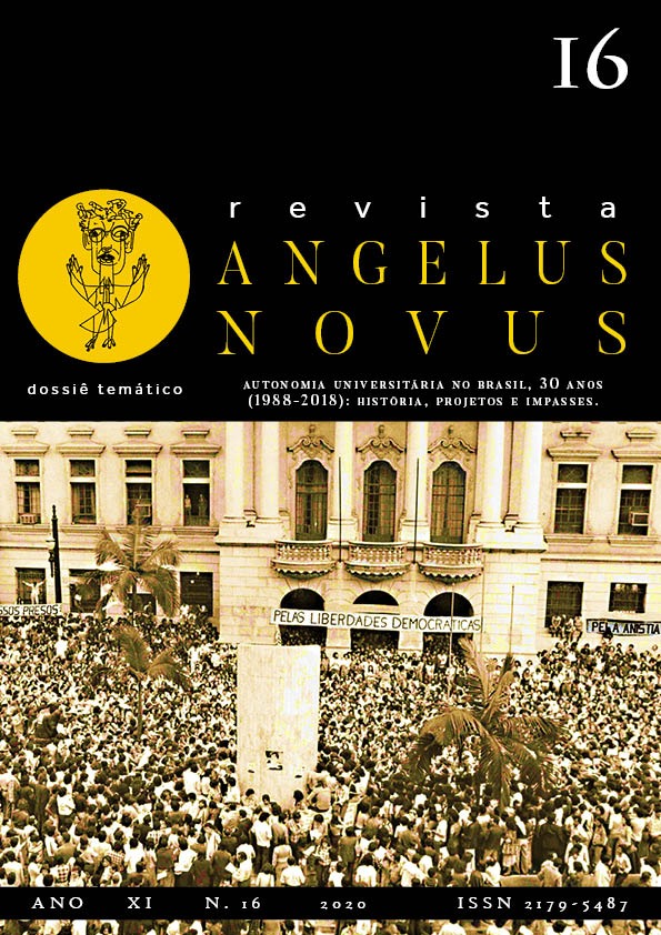 					View No. 16 (2020): Revista Angelus Novus 
				