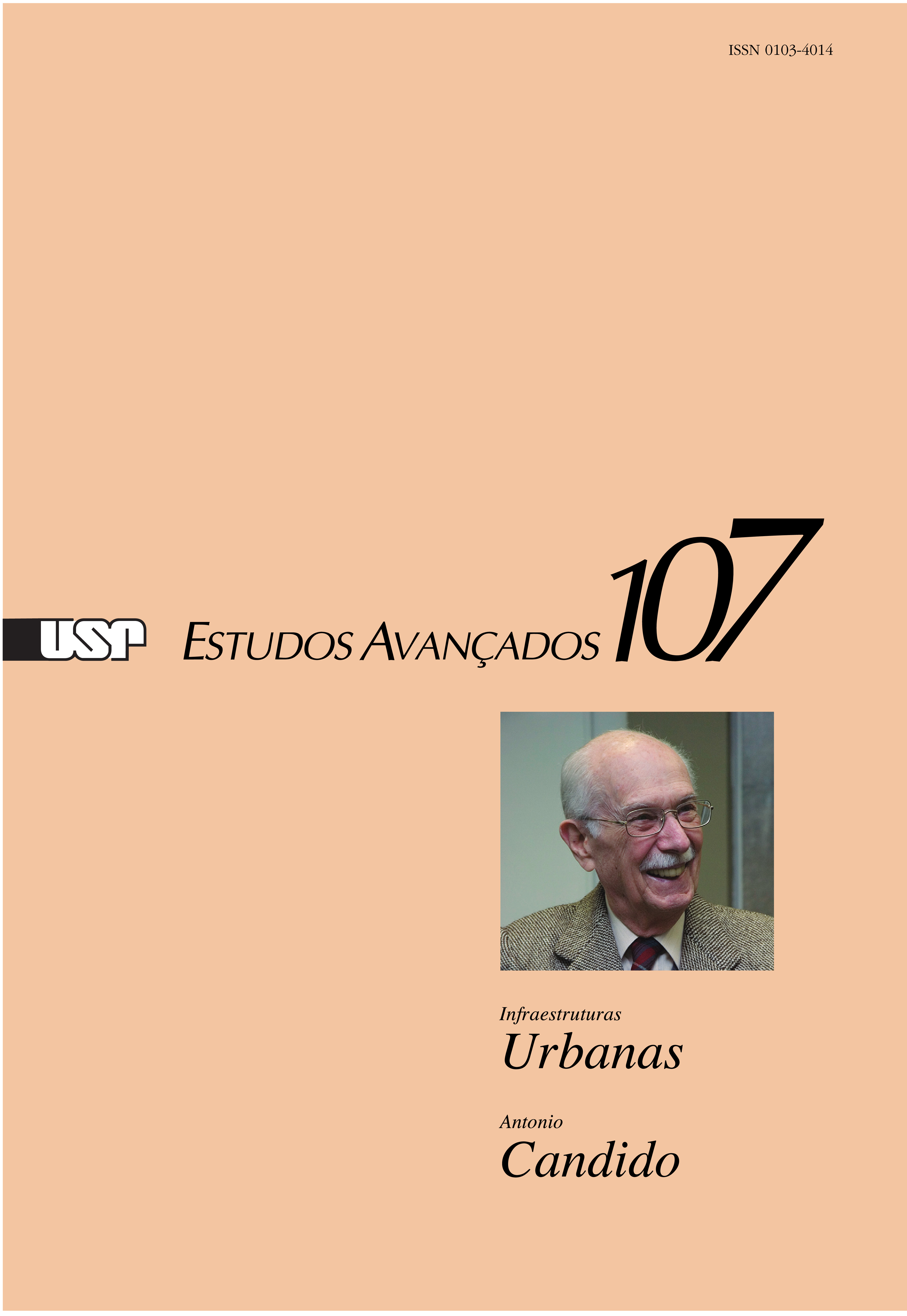 					Ver Vol. 37 Núm. 107 (2023): Infraestruturas urbanas - Antonio Candido
				