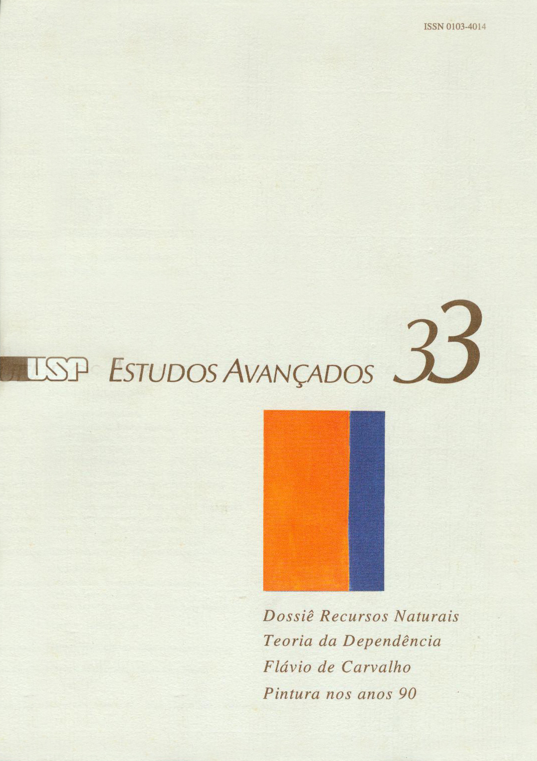 					Ver Vol. 12 Núm. 33 (1998)
				